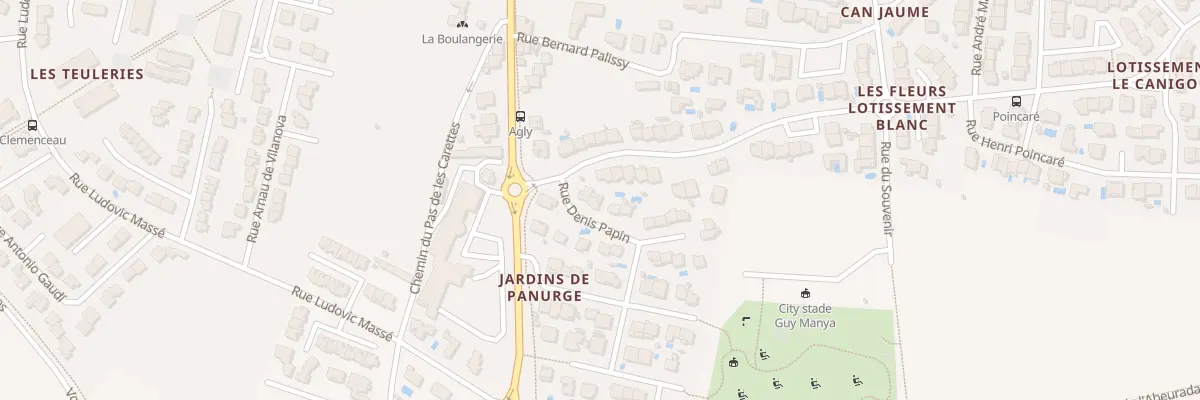 Plan du 3 Rue Denis Papin à Saint-Laurent-de-la-Salanque