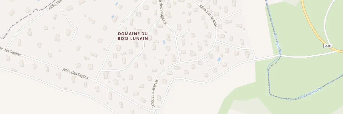 Plan du 9 All des Acacias à Chéroy