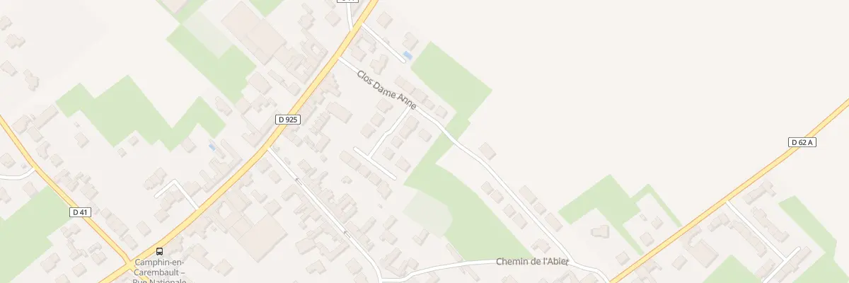 Plan du 14 Rue Dame Anne à Camphin-en-Carembault