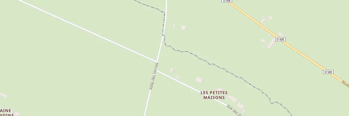 Plan du 96A Les Petites Maisons au Chautay