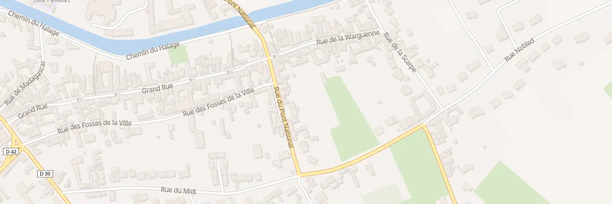 Plan du 13 Rue de Noyelles à Vitry-en-Artois