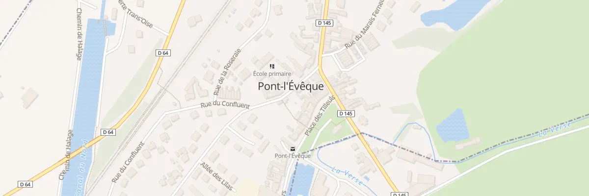 Plan du 30 Pl des Tilleuls à Pont-l’Évêque