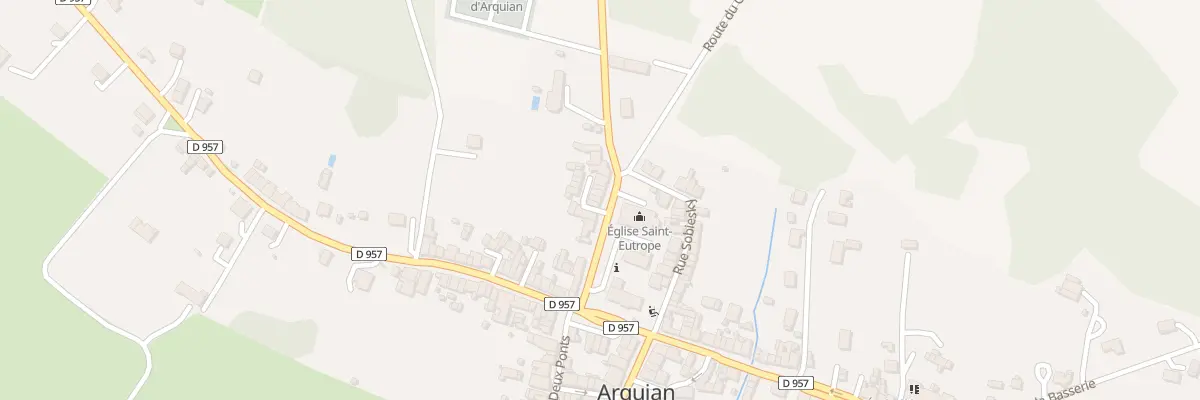 Plan du 15A Rte de Lavau à Arquian