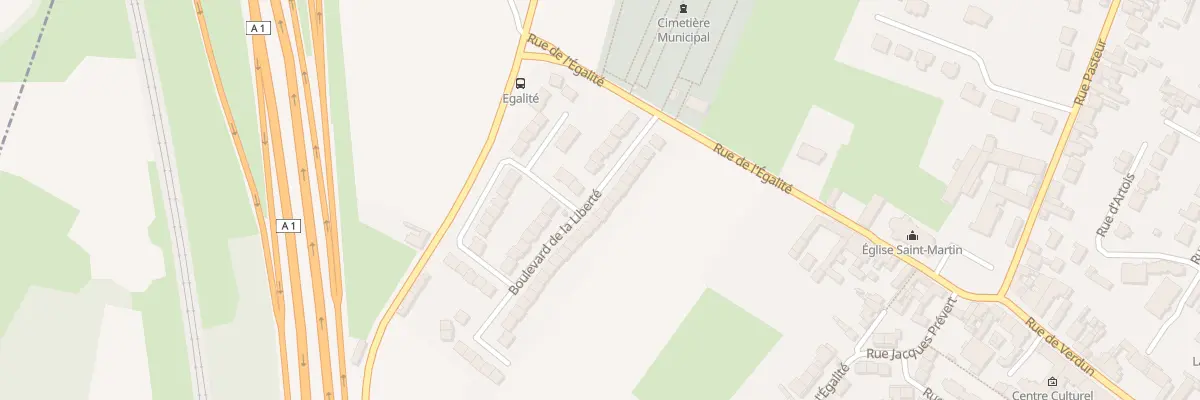 Plan du 15 Rue de la Liberte à Noyelles-Godault