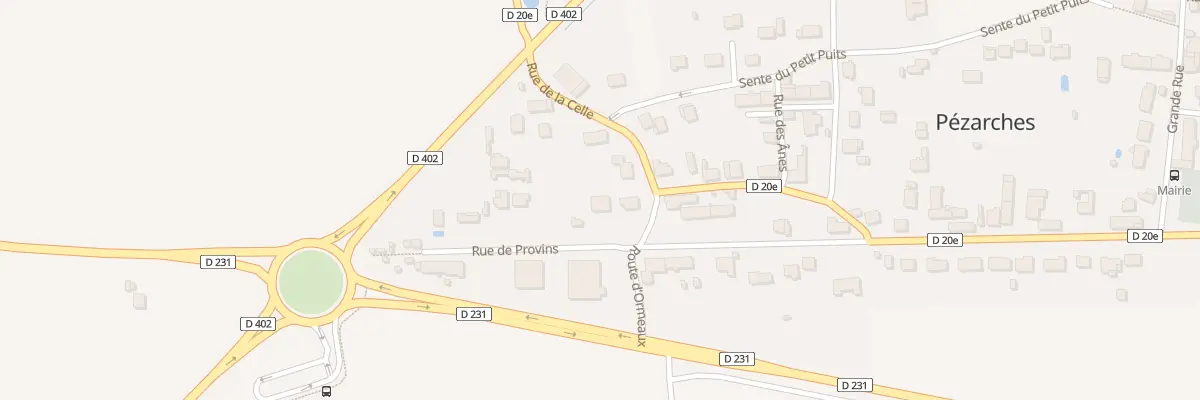 Plan du 9 Rue de Provins à Pézarches