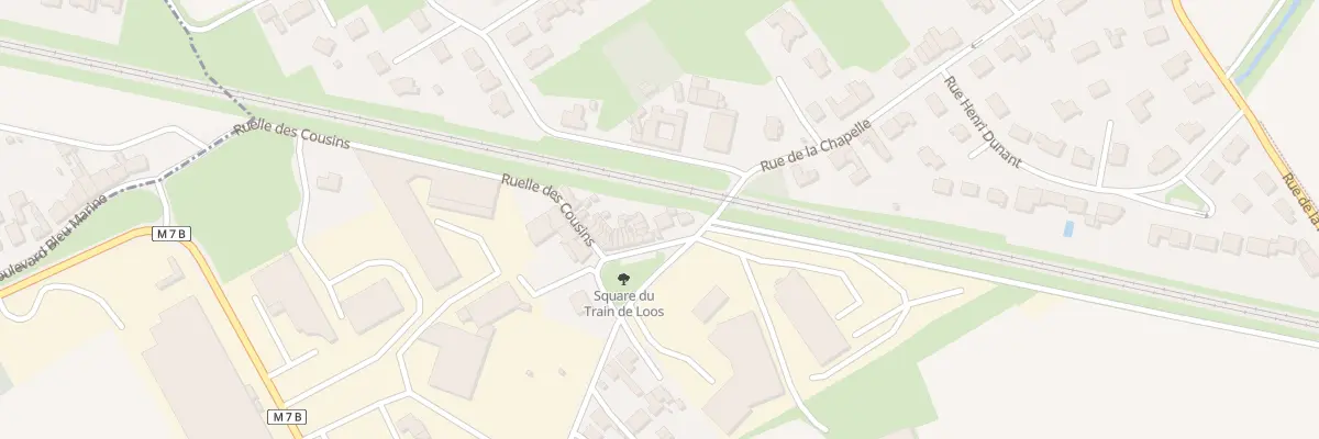 Plan du 2B Rue du Grand Logis à Lompret