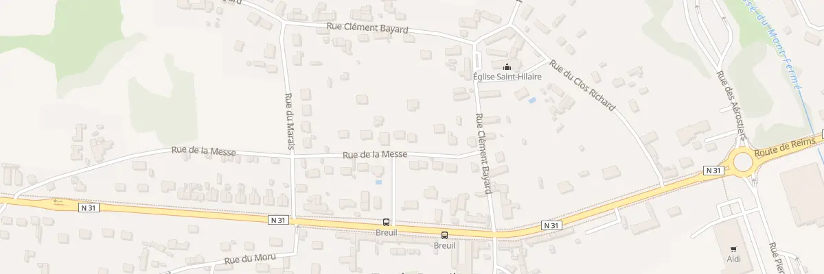 Plan du 37 Rue de la Messe à Trosly-Breuil