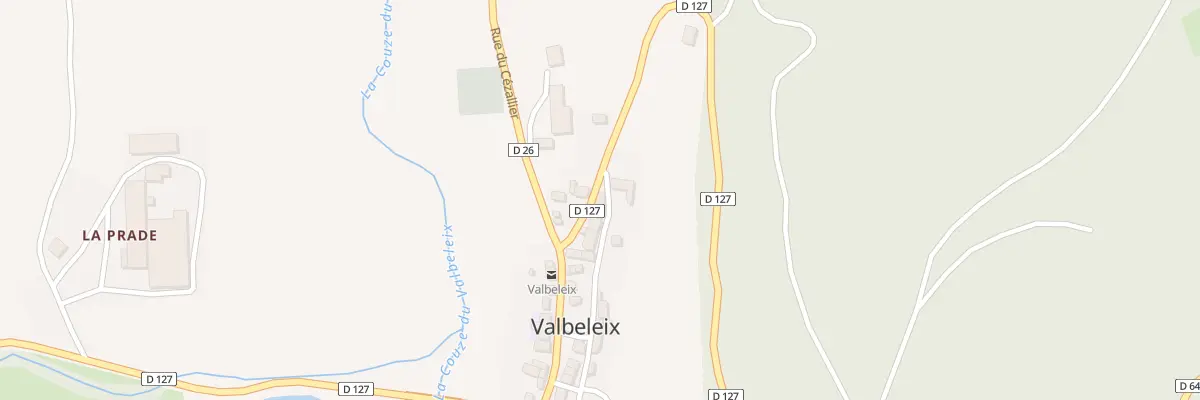 Plan du 5013 Valbeleix à Valbeleix