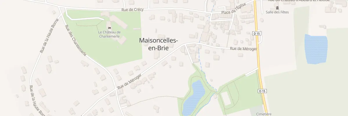 Plan du 9 Rue de Méroger à Maisoncelles-en-Brie