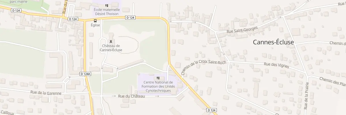Plan du 89 Rue Désiré Thoison à Cannes-Écluse