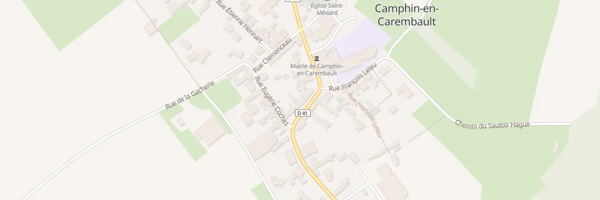 Plan du 4 Rue Leleu à Camphin-en-Carembault