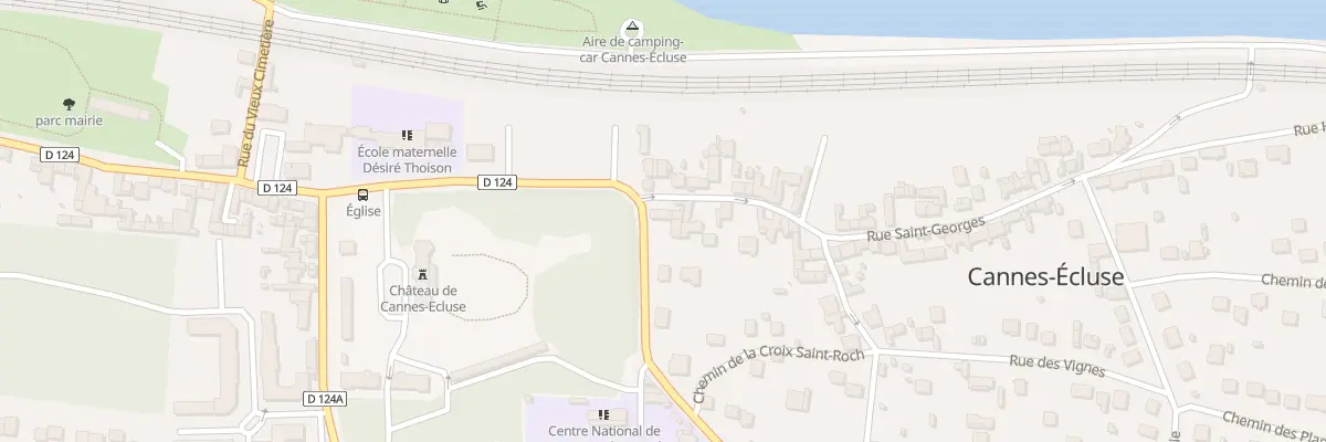 Plan du 83 Rue Désiré Thoison à Cannes-Écluse