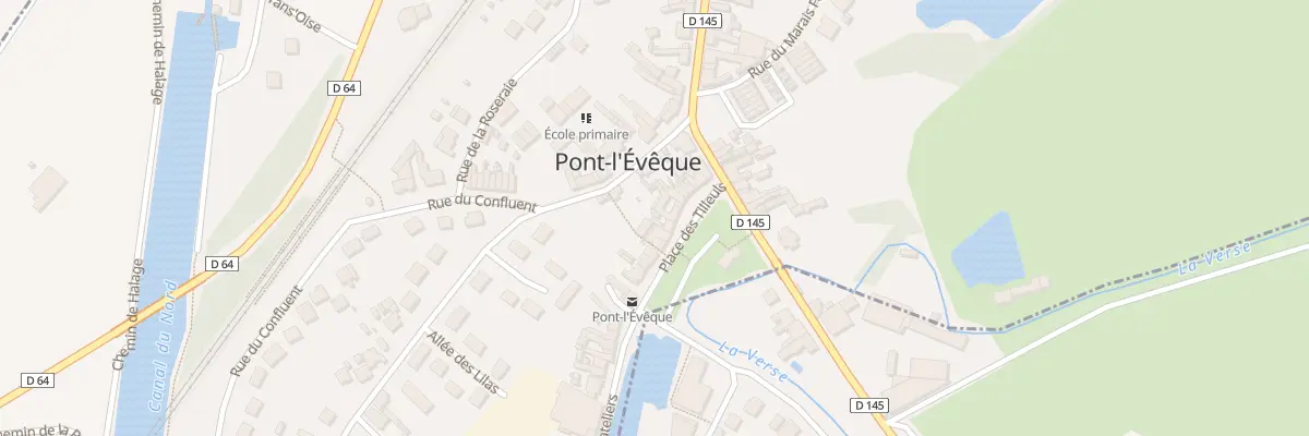 Plan du 44 Pl des Tilleuls à Pont-l’Évêque