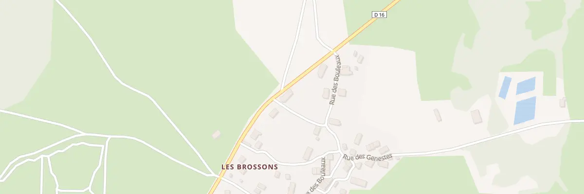 Plan du 5189 Les Brossons à Charbonnières-les-Varennes