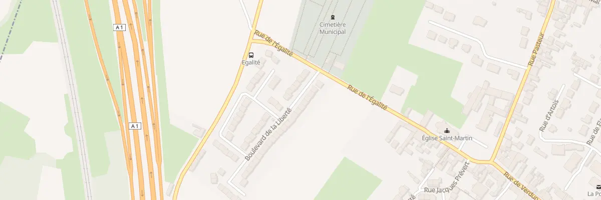 Plan du 9 Rue de la Liberte à Noyelles-Godault