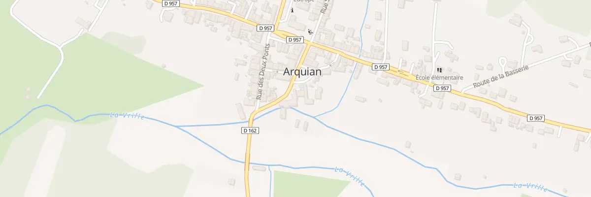 Plan du 9 Rue du Moulin à Arquian
