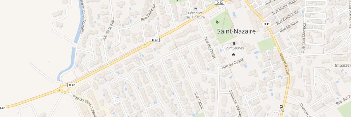 Plan du 2 Rue Cabrit à Saint-Nazaire