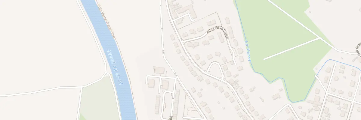 Plan du 37 Rue du Canal du Nord à Noyon