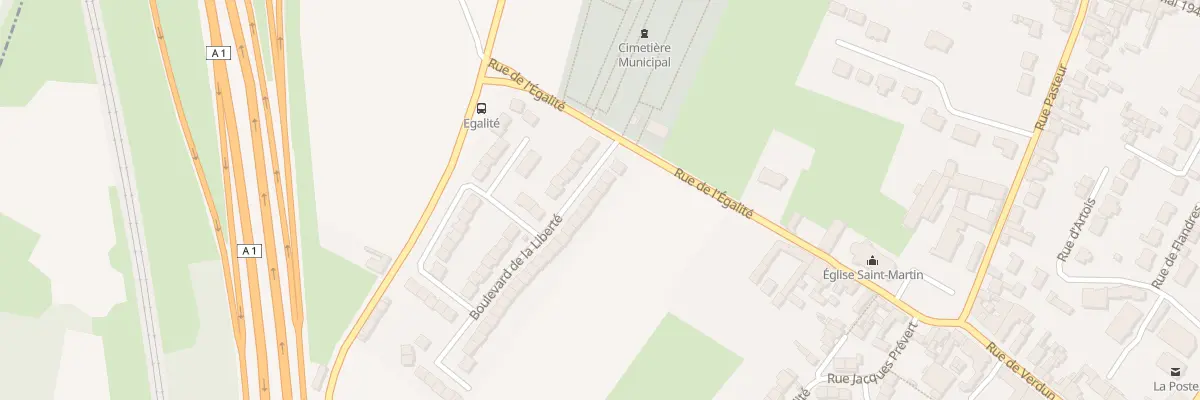 Plan du 7 Rue de la Liberte à Noyelles-Godault