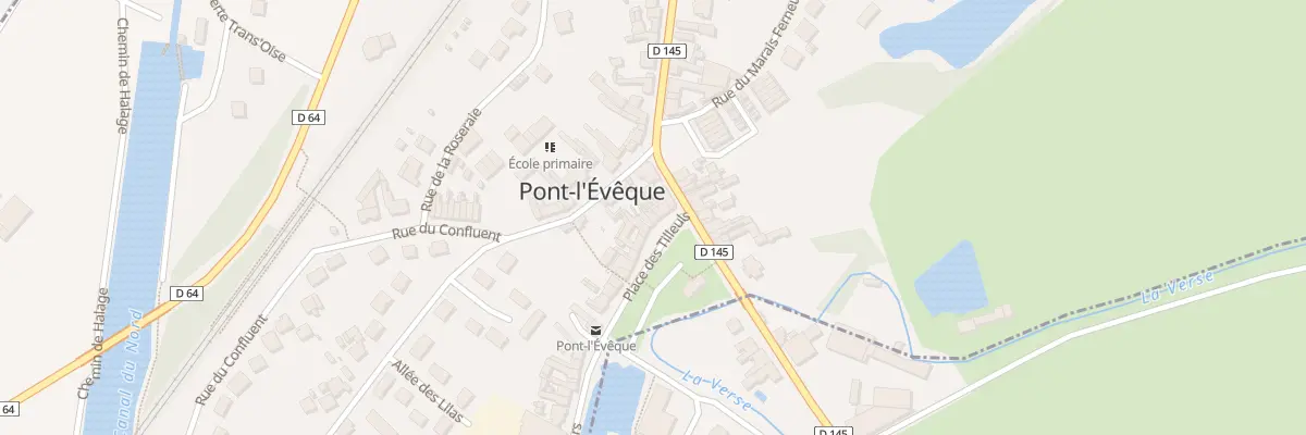 Plan du 18 Pl des Tilleuls à Pont-l’Évêque