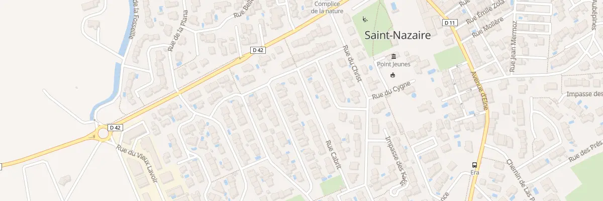Plan du 6 Rue Cabrit à Saint-Nazaire