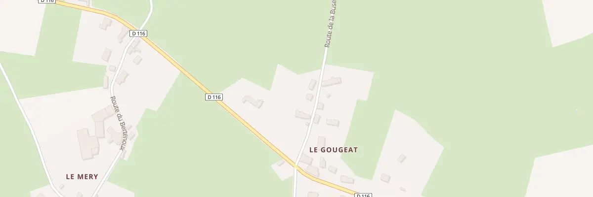 Plan du 3 Rte de la Buse à Chouvigny