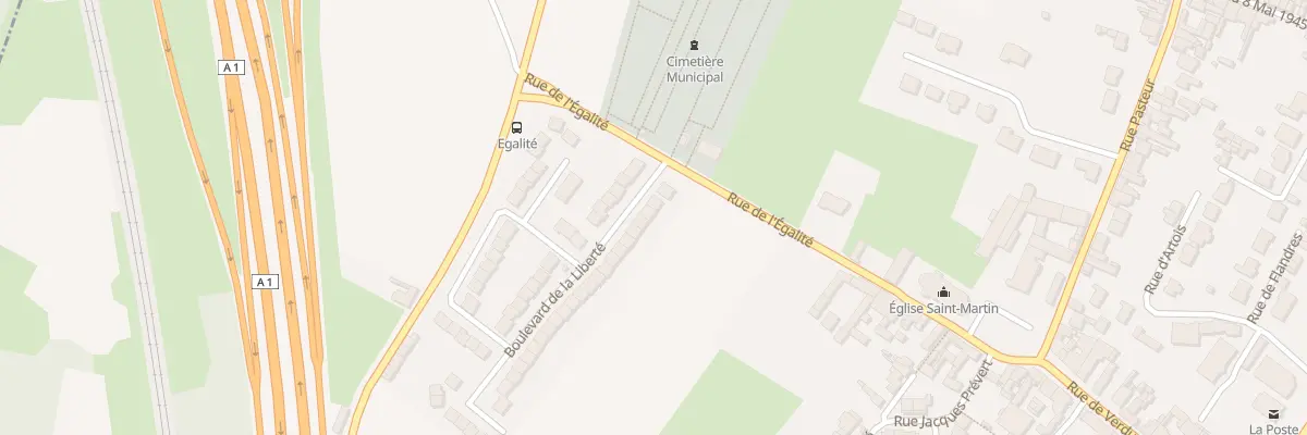 Plan du 5 Rue de la Liberte à Noyelles-Godault