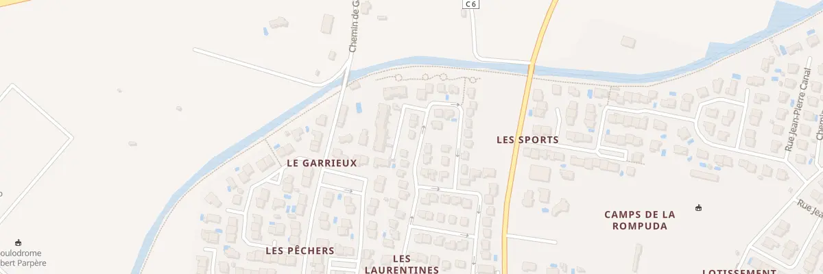 Plan du 23 Rue Fernand Got à Saint-Laurent-de-la-Salanque