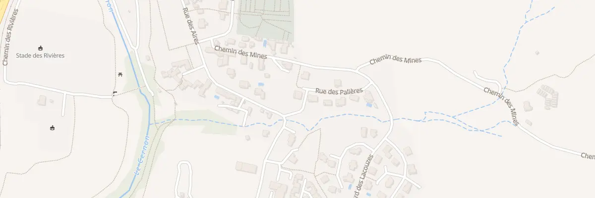 Plan du 11 Rue des Palieres à Saint-Georges-de-Luzençon