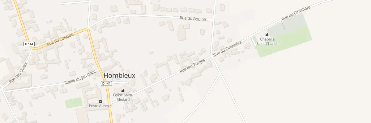 Plan du 7 Rue des Forges à Hombleux