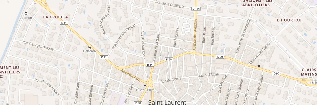 Plan du 7 Rue Corneille à Saint-Laurent-de-la-Salanque