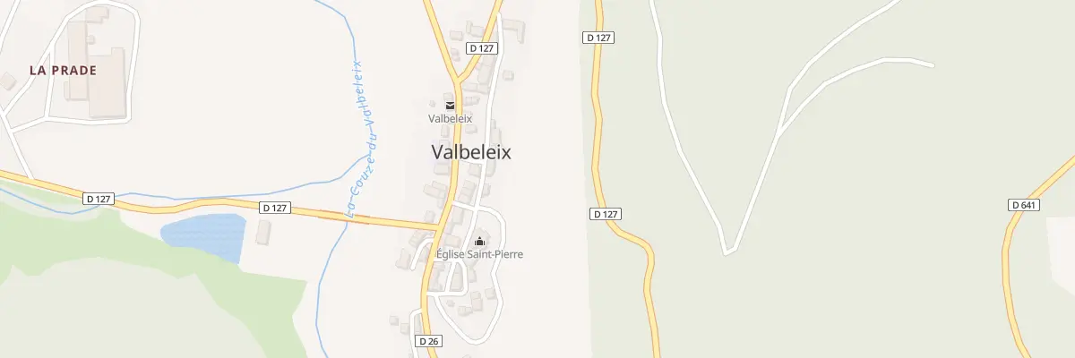 Plan du 5024 Valbeleix à Valbeleix