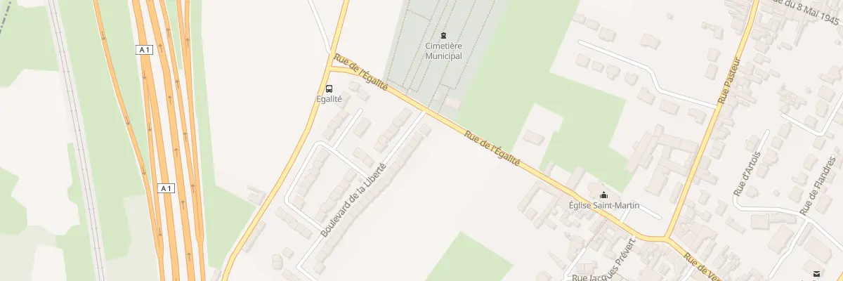 Plan du 3 Rue de la Liberte à Noyelles-Godault