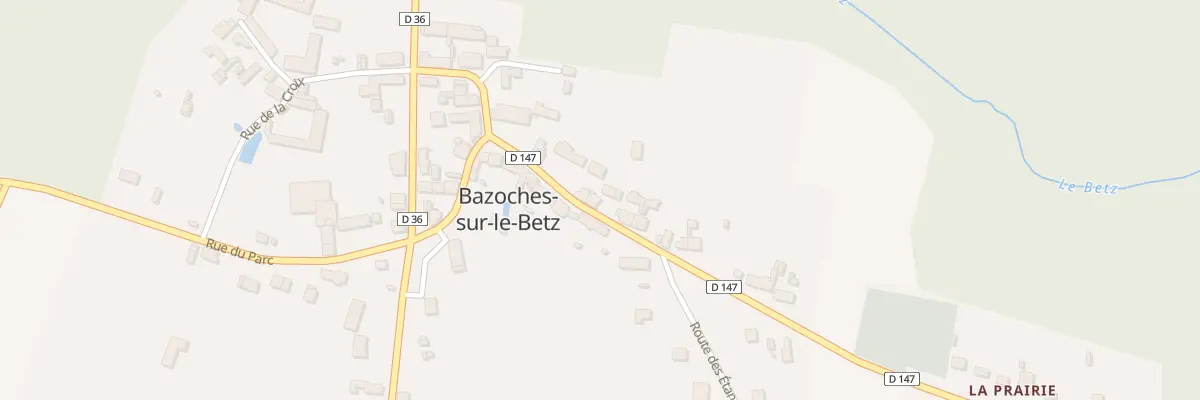 Plan du 11 Rue du Midi à Bazoches-sur-le-Betz