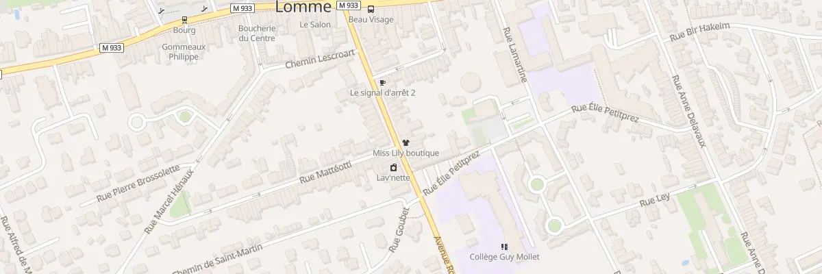 Plan du 72 Av Roger Salengro Lomme à Lille