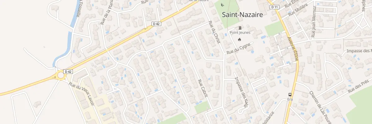 Plan du 10 Rue Cabrit à Saint-Nazaire