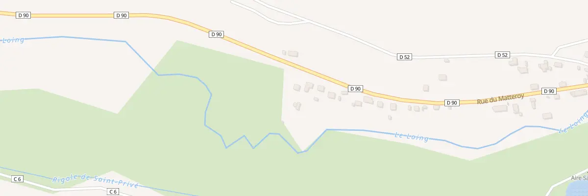 Plan du 47 Rue du Matteroy à Saint-Privé