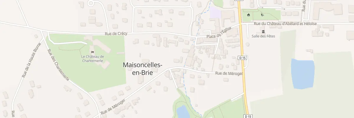 Plan du 4B Rue de Méroger à Maisoncelles-en-Brie