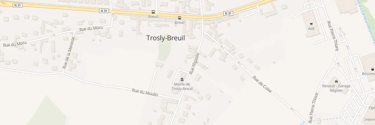Plan du 6 Rue Nigasse à Trosly-Breuil