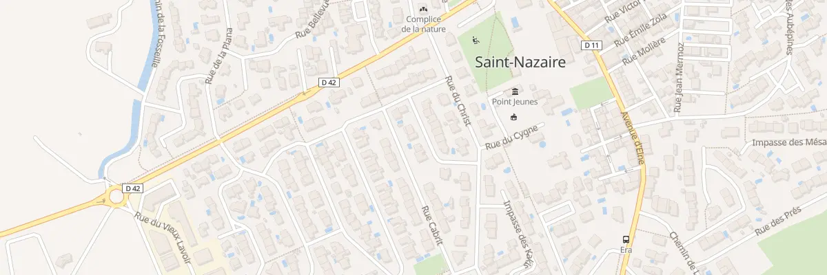 Plan du 4 Rue du Fer à Cheval à Saint-Nazaire