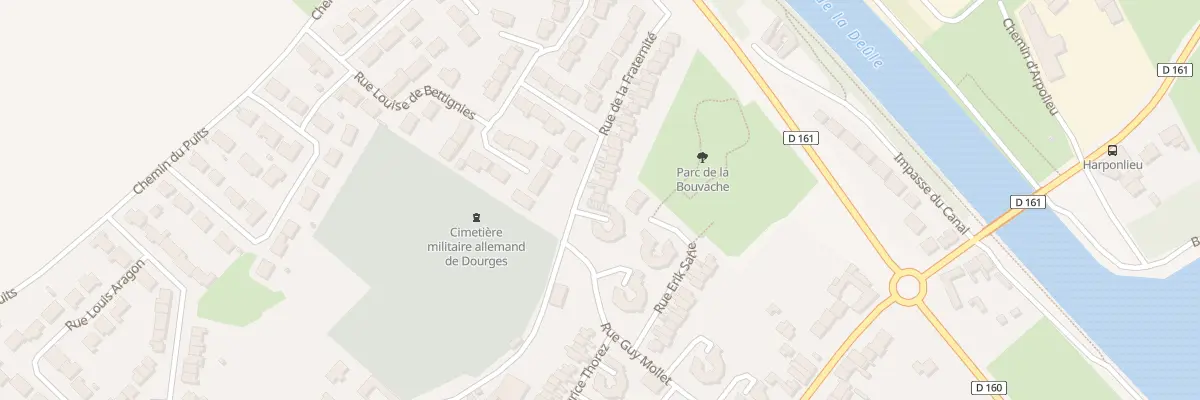 Plan du 74 Rue de la Fraternité à Dourges