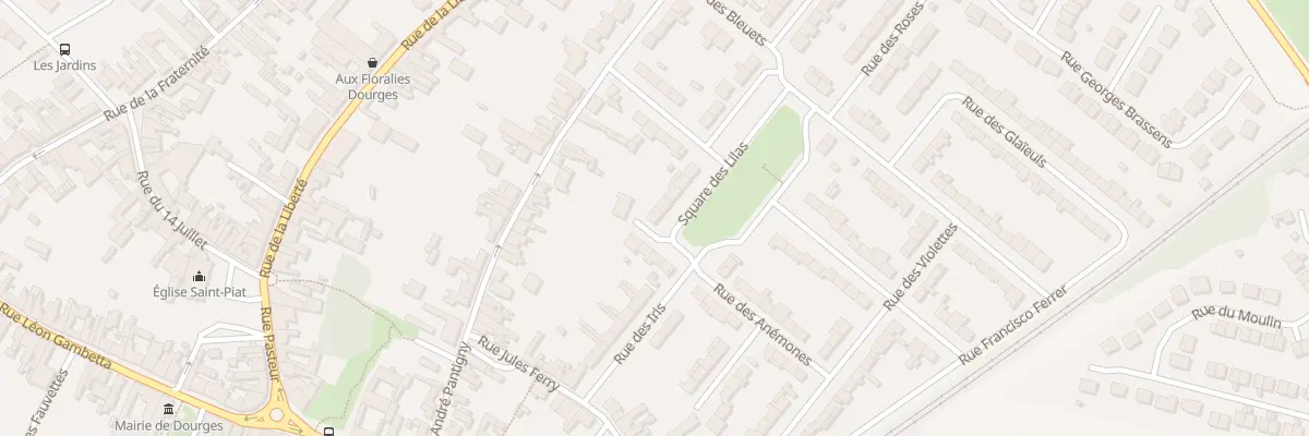 Plan du 18 Sq des Lilas à Dourges