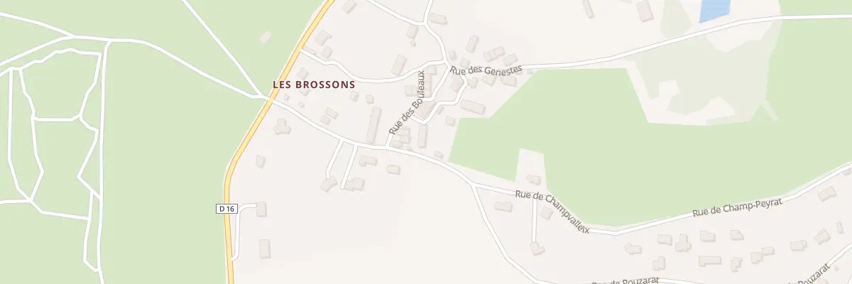 Plan du 5657 Les Brossons à Charbonnières-les-Varennes