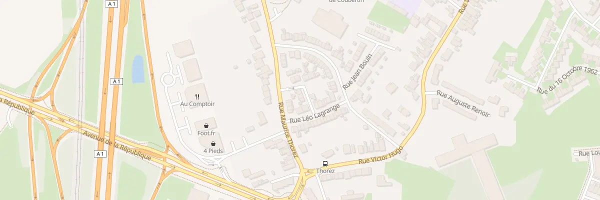 Plan du 4 Rue Roland Garros à Noyelles-Godault