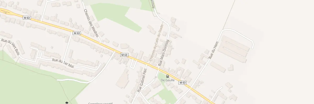 Plan du 3 Rue Marx Dormoy à Houplin-Ancoisne