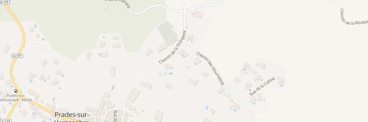 Plan du 5168 Chemin de la Grangette à Prades-sur-Vernazobre