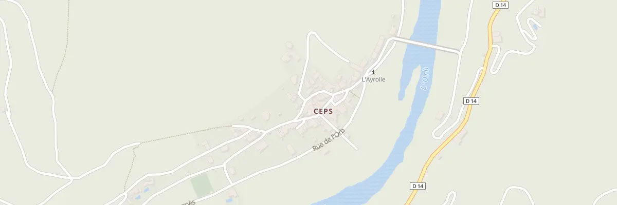 Plan du 5369 Ceps à Roquebrun