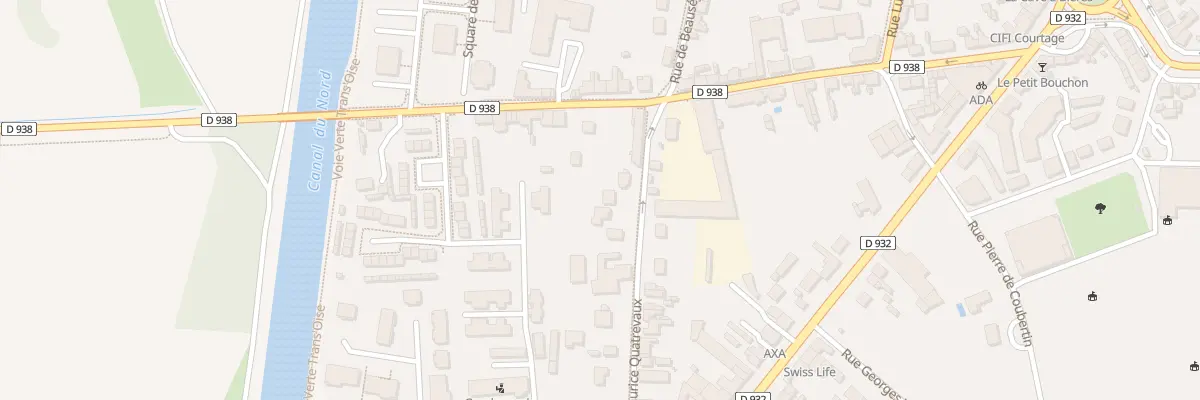 Plan du 72 Rue Maurice Quatrevaux à Noyon