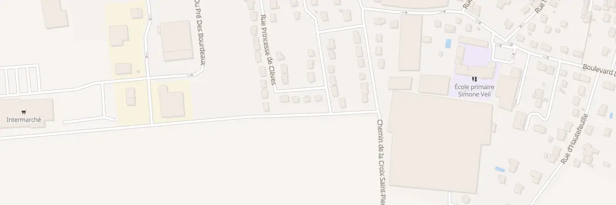 Plan du 18 Rue Princesse de Cleves à Faremoutiers