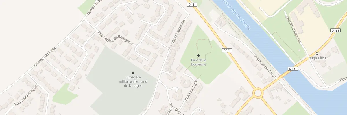 Plan du 84 Rue de la Fraternité à Dourges